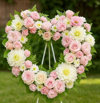 Blushing heart tribute