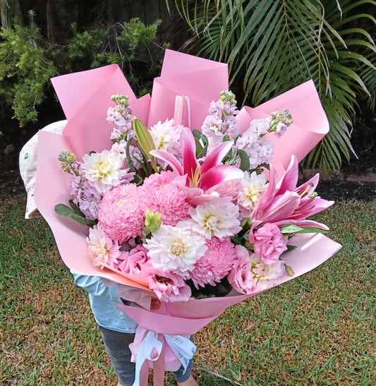 Pink candy