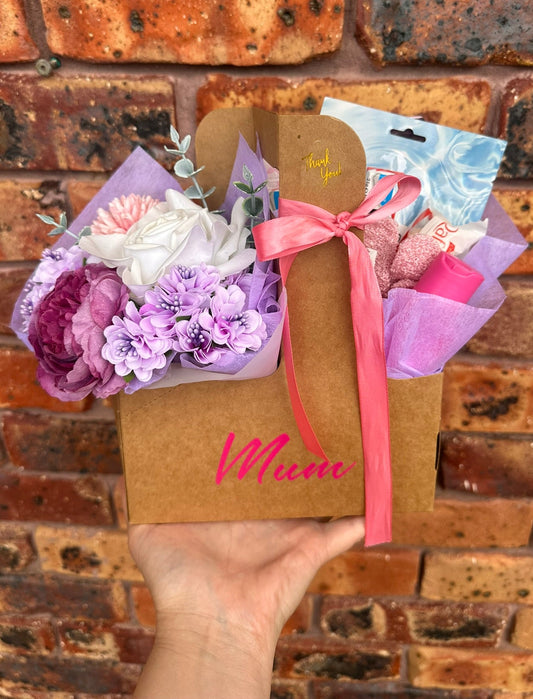 Blushing Blooms surprise gift box